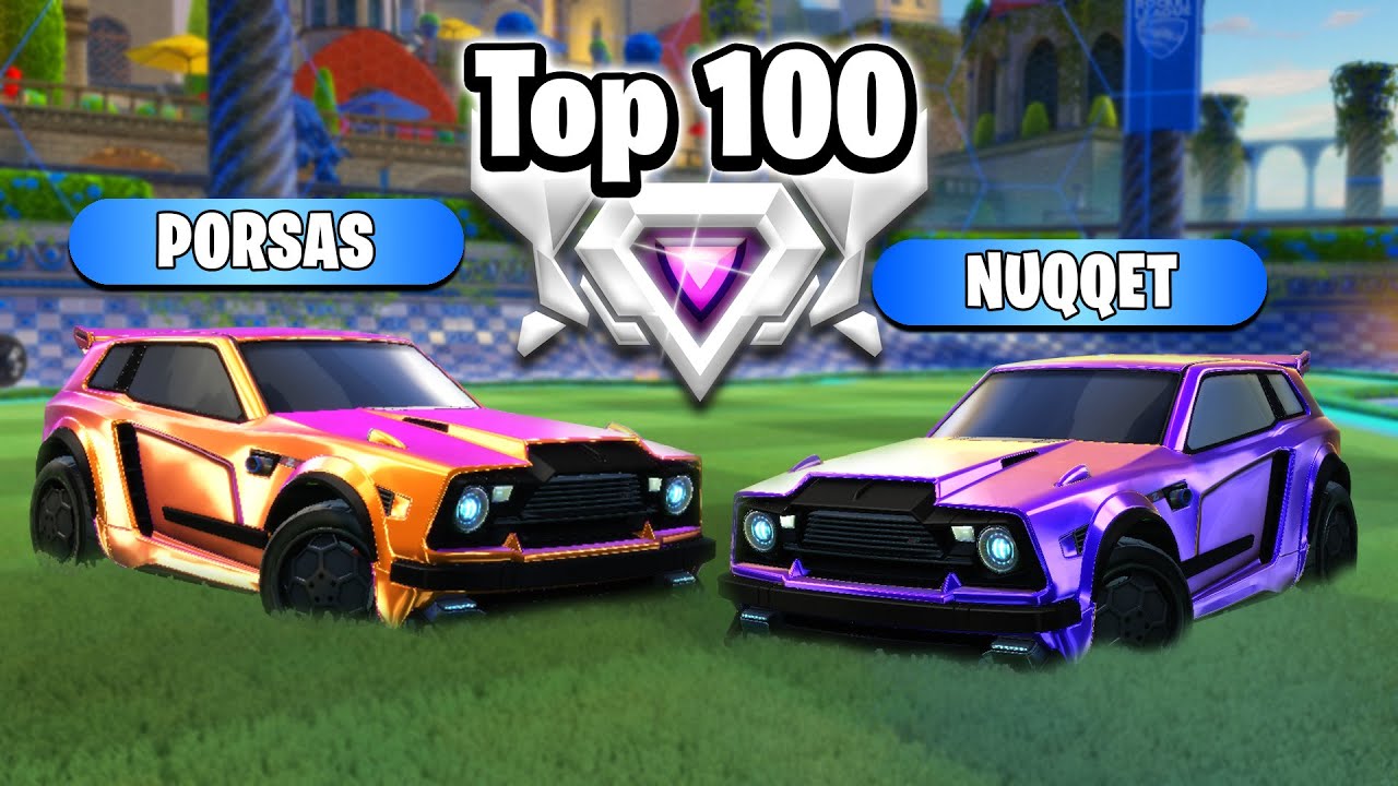 BEATING DRKU + MORE IN 2v2 TOP 100 SSL WITH PORSAS