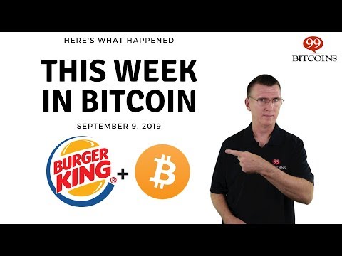 This week in Bitcoin - Sep 9th, 2019