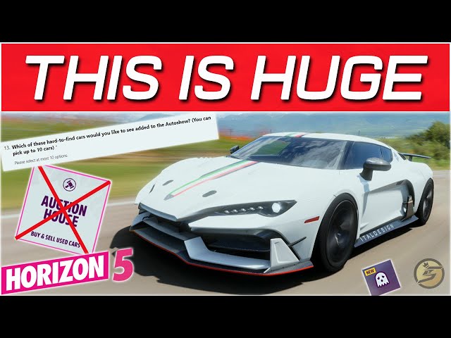 Forza Horizon 5 Community Choice Reward Cars Revealed