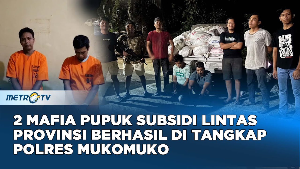 Tim Macam Selagan Polres MukoMuko Berhasil Amankan Pupuk Subsidi dari Mafia Lintas Provinsi