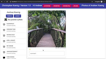 CS142 Application Video Tour