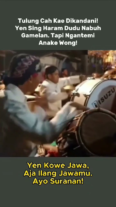 Bass drum terbang heboh...!!😆 #wayangkulit #kendang