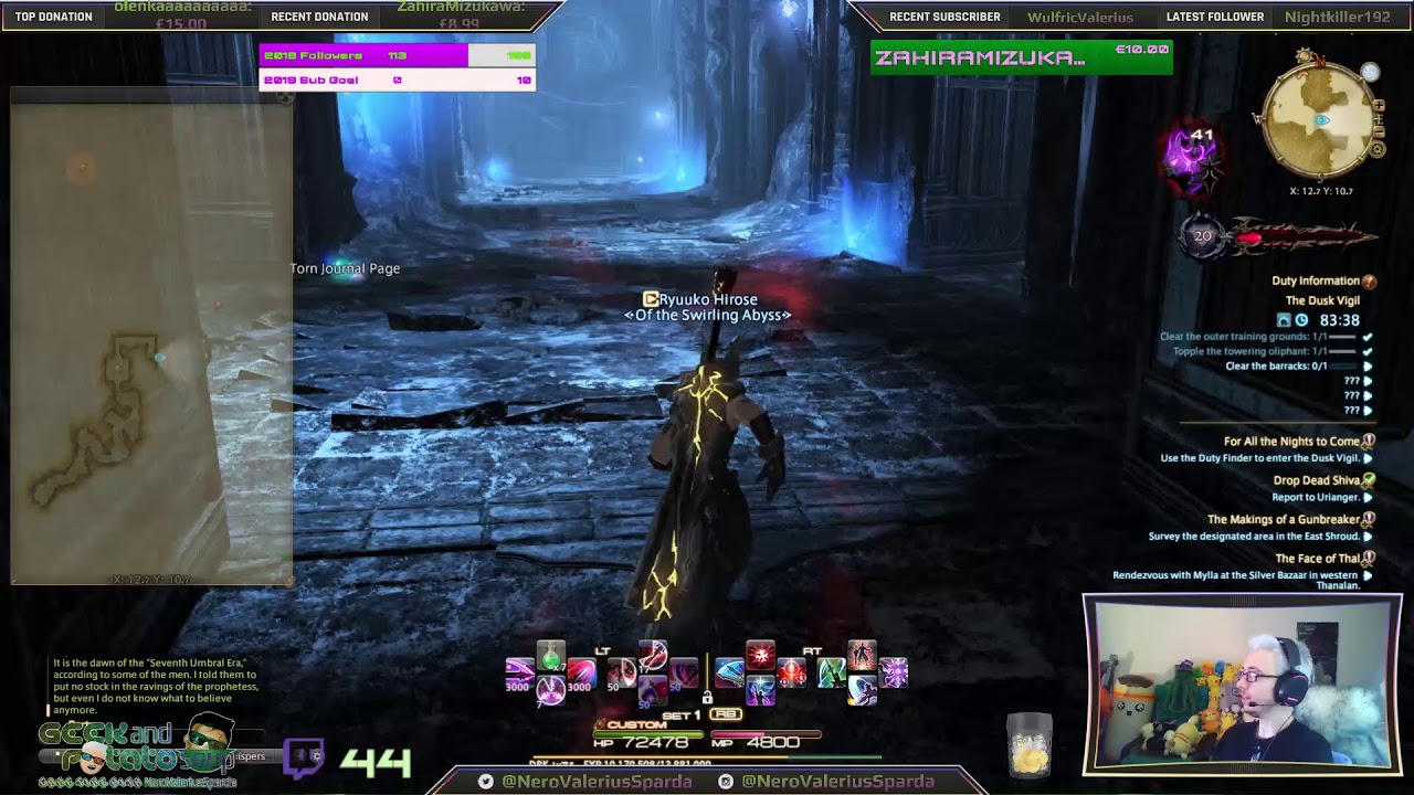 [Final Fantasy Focus!] FFXIV Heavensward MSQ BLAST THRU! Geek