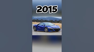 Evolution of Acura nsx (1990/2024)#acura #acuransx #evolution #vehicles #automobile #viral #shorts