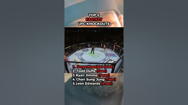FASTEST UFC KNOCKOUTS⚡🥊 #ufc #mma #ufcknockouts #ufcfight