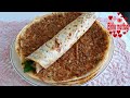 Turkish Pizza in the Pan! Lahmacun Recipe Original recipe with 10 points