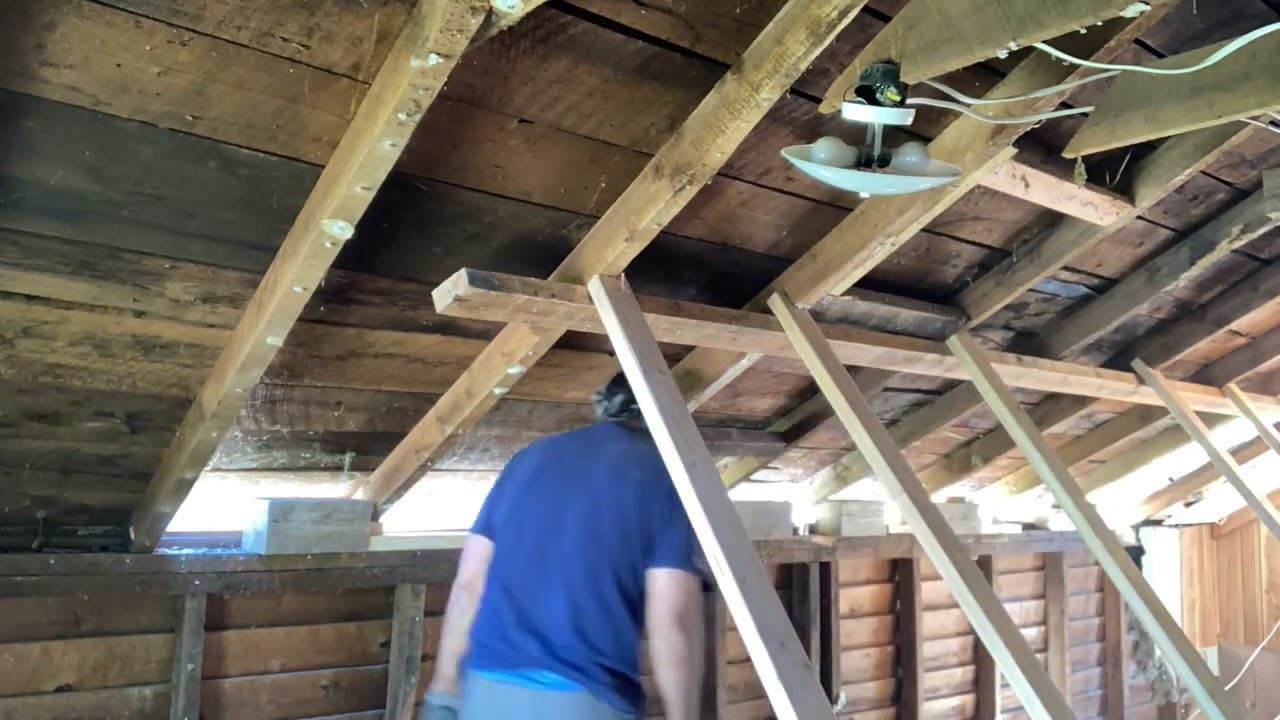 Shed dormer roof raise