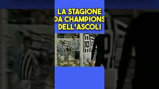 La stagione da CHAMPIONS dell’ASCOLI #calcio #seriea #footballmystery