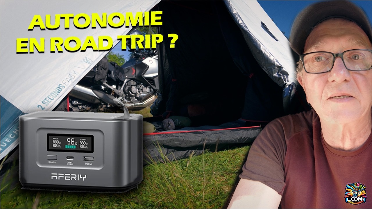 AFERIY Nano 100 : autonomie électrique en road trip ?