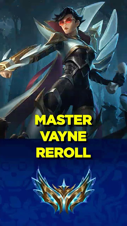 Master Vayne Reroll TFT Patch 16.1 C
