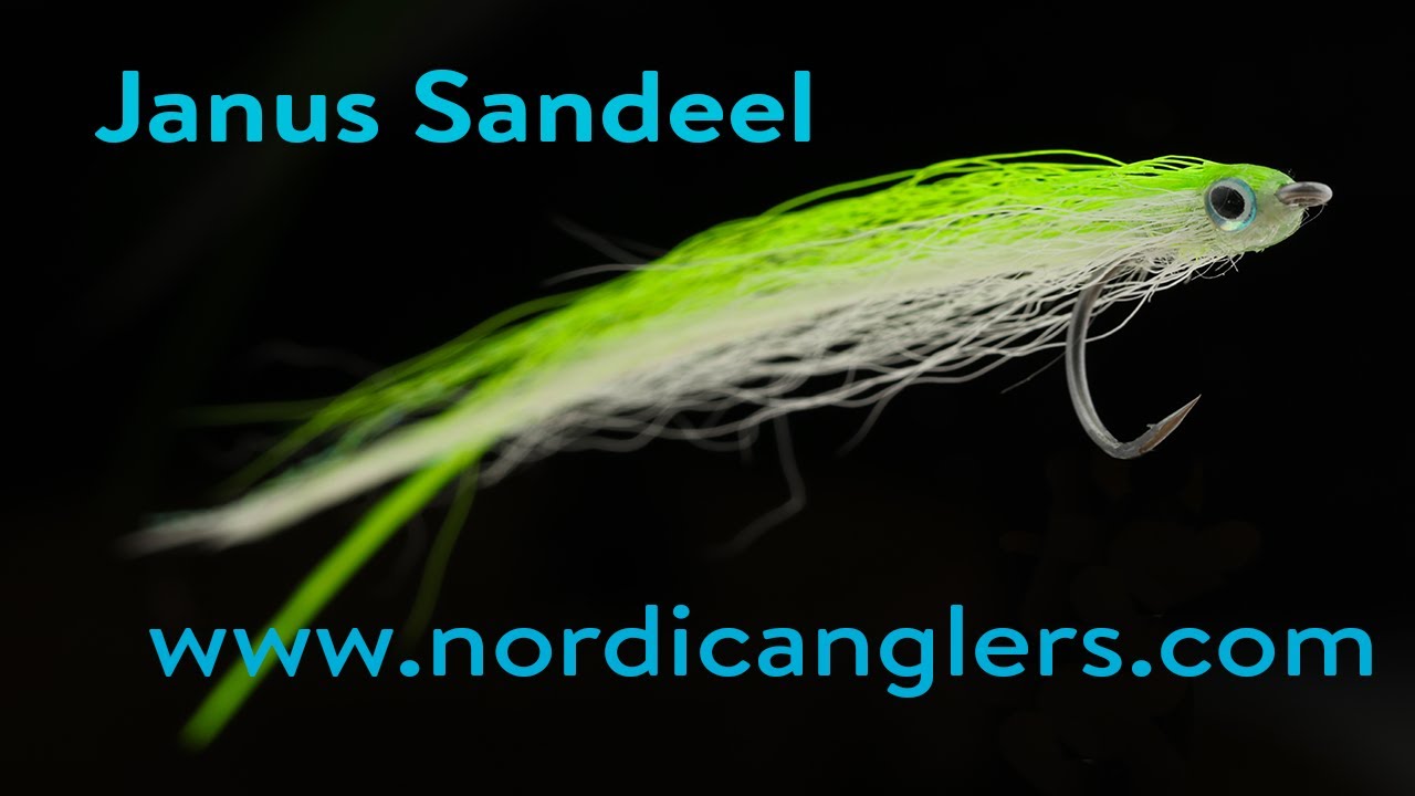 Fly Tying instruction, we tie the Janus Flatwing Sandeel baitfish pattern