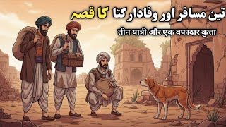 Teen Musafir Or Wafadar Kutte Ka Kissa| Urdu Hindi Kahaniyan|Islamic Moral Story|