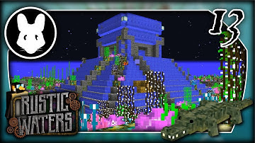 13 Seablock: Rustic Waters modpack! After a While, Crocodile