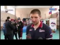 Видеосюжет с мастер-класса от чемпиона мира по боксу WBO Дмитрия Пирога