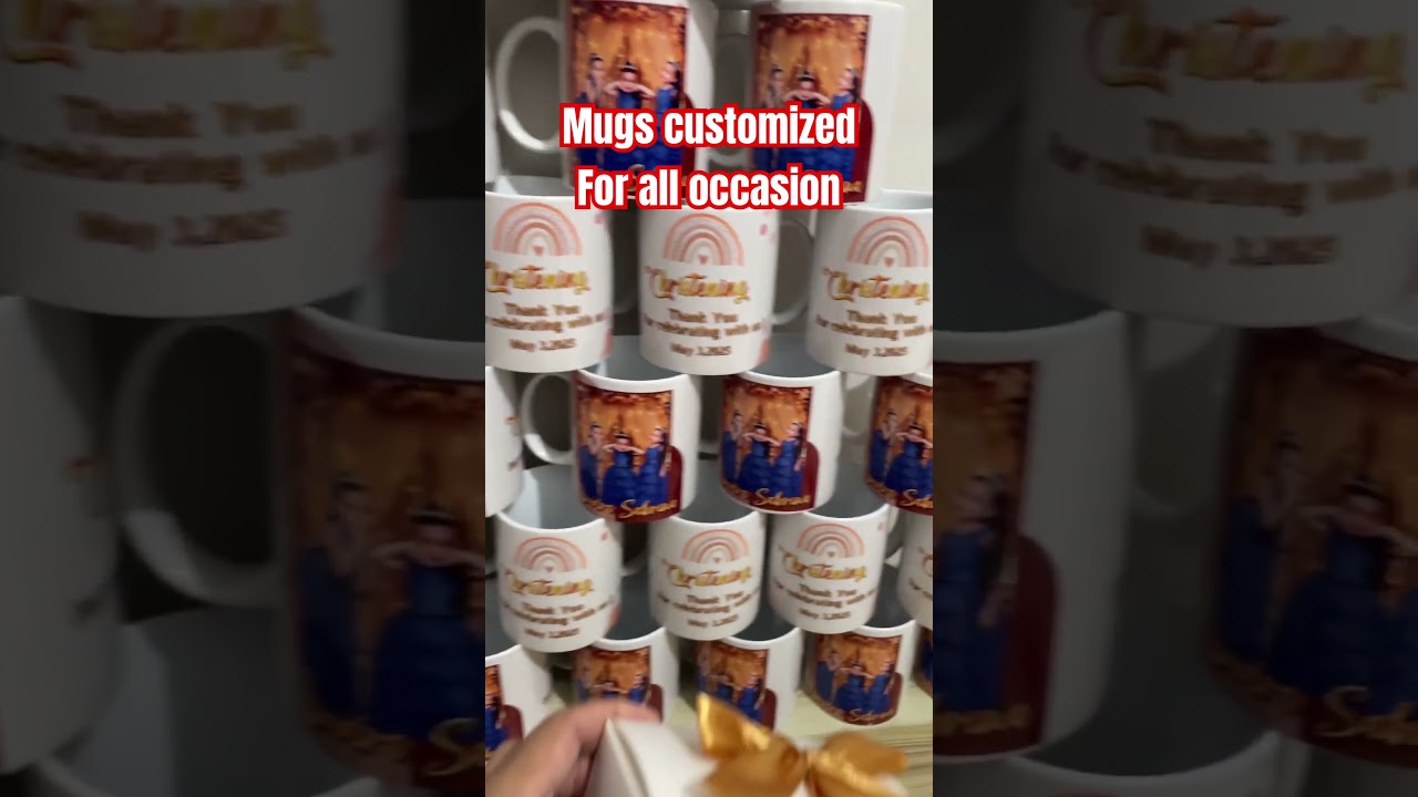 Ciustomized mugs for all  occasion