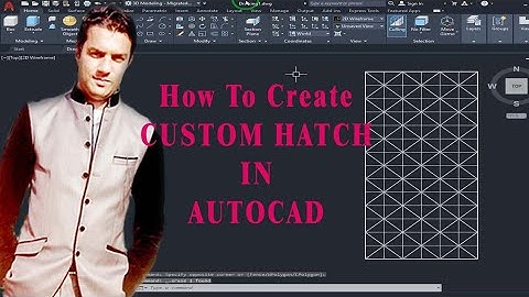 AUTOCAD | HOW TO MAKE CUSTOM HATCH IN AUTOCAD |CAD TUTORIALS BY YASIR