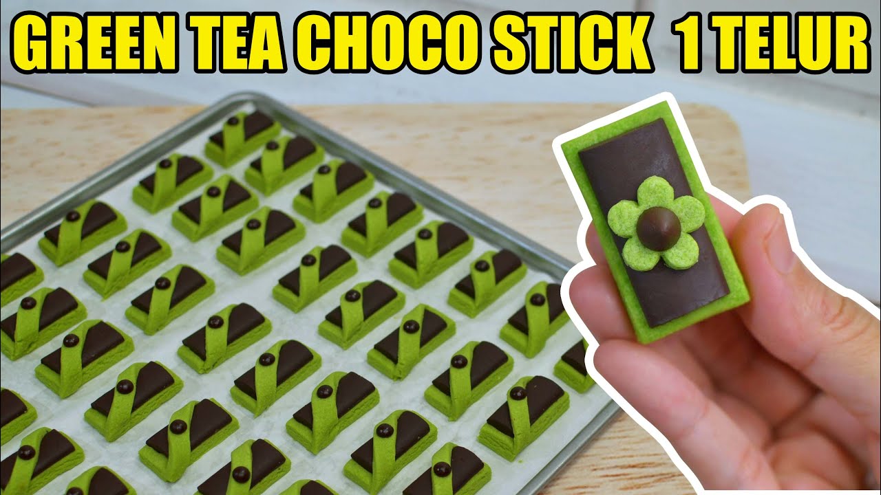 Green Tea Choco Stick Cookies Oven Tangkring Vs Oven Listrik