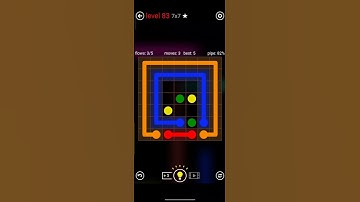 FLOW FREE MANIAS 7X7 LEVEL 83 COMPLETE SOLUTION #android #games #level #flowfree #solution