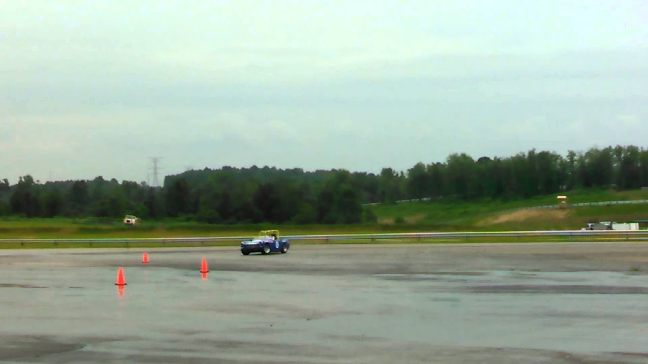 High Performance Heroes Sgt Brown on skid pad 4