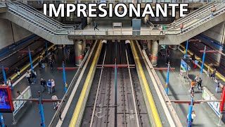 Visité Las Estaciones Más INCREIBLES Del Metro de Madrid