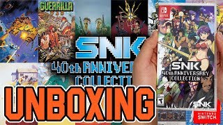 SNK 40th Anniversary Collection (Nintendo Switch) Unboxing!! - YouTube