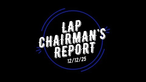 Chairman's Report 12/12/25
