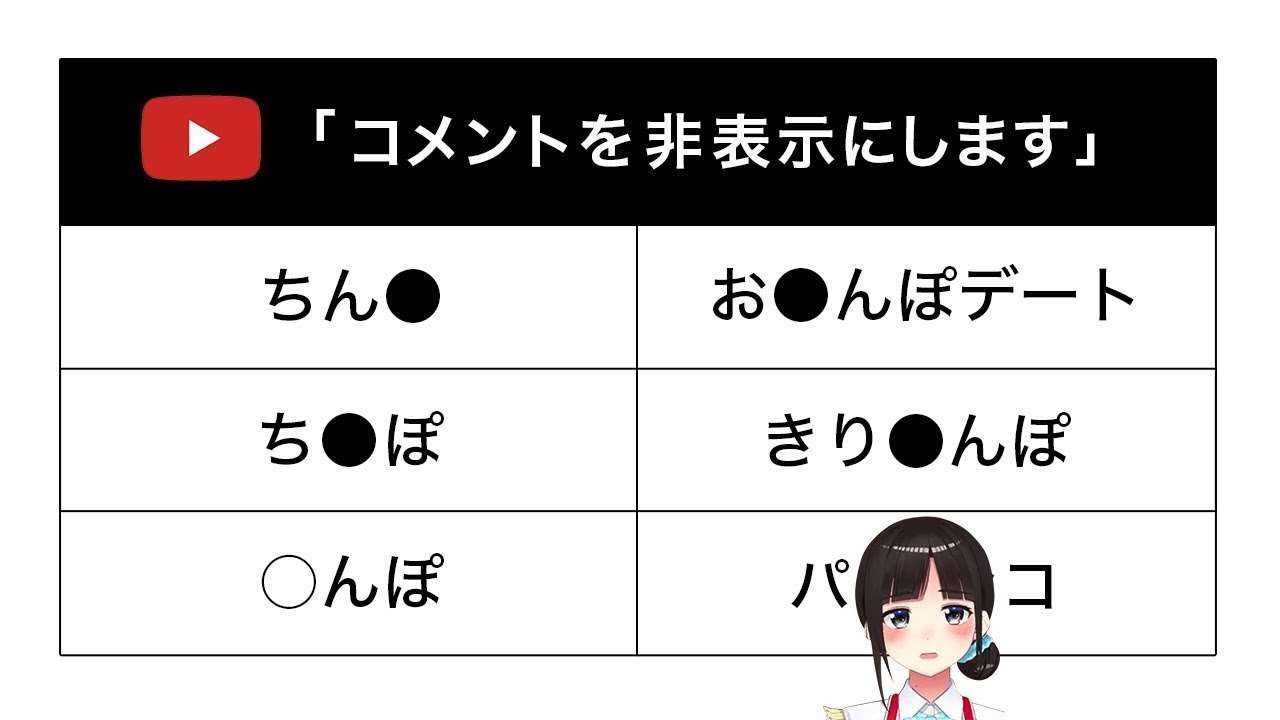 YouTubeに隠語すら止められる鈴鹿詩子