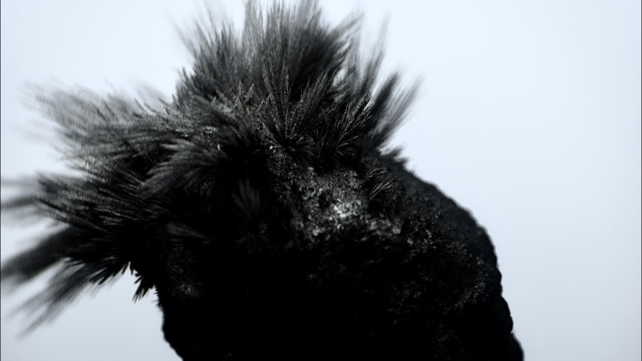 Magnetic iron powder #geometrynodes #blender - YouTube