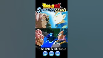 DRAGONBALL SPARKING ZERO IS TOO ACCURATE! - VEGETA SPECIAL GRAB GOKU BLACK#dragonball #sparkingzero