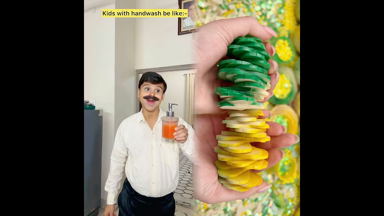 Bache aur handwash😂 
