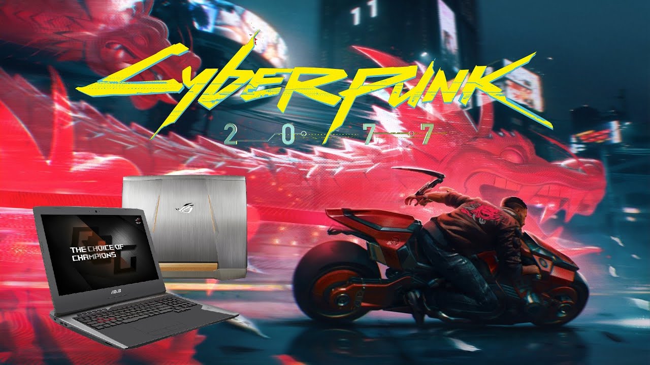 Cyberpunk 2077 ASUS ROG G752 TEST USTAWIEŃ - YouTube