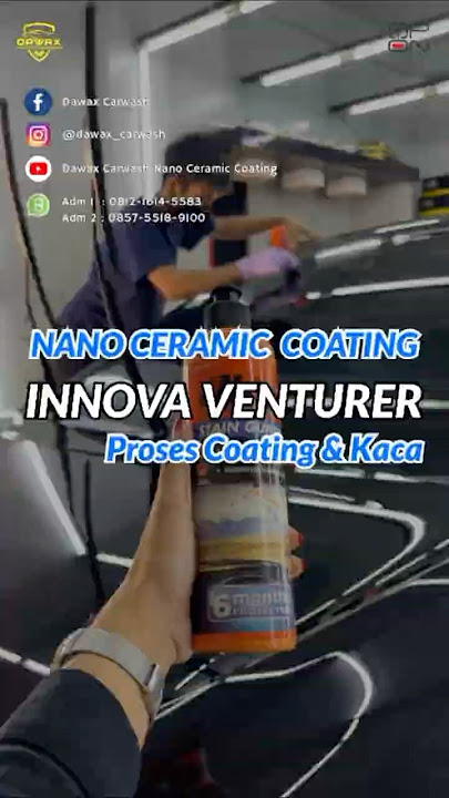 INNOVA VENTURER NANO CERAMIC COATING ‼️
