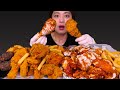 🍗Dangchiddaeng🥰당치땡..닭다리 크기 실화?!😍 [Dangchiddaeng, Truffle crispy, spicy cream cheese chicken] Mukbang