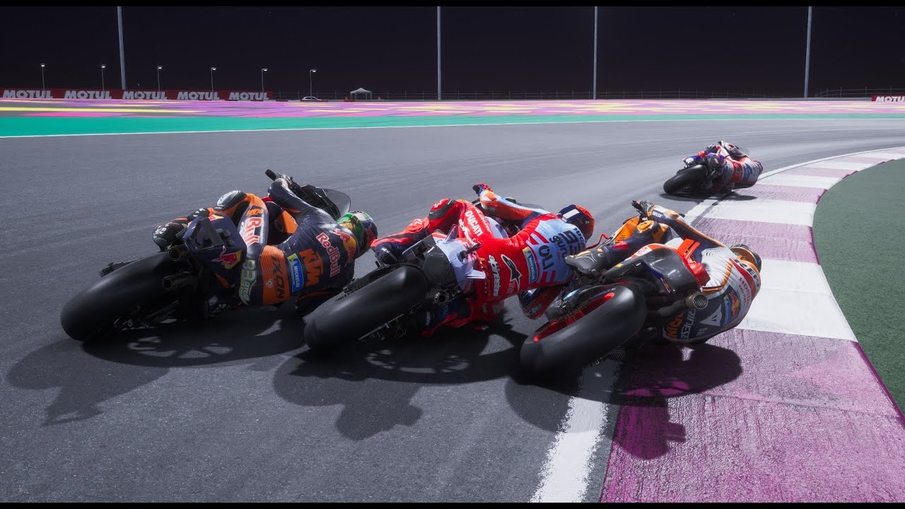 LUCA MARINI VS JORGE MARTIN MOTOGP DOHA QATAR 2024 SEASONS MOD - YouTube