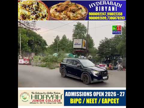 #Massive Trees Felled Around KBR Park in #Banjara HillsOfficials are cutting down trees during the