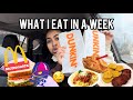 WHAT I EAT IN A WEEK * Broke College Student Edition* | WEEKLY VLOG