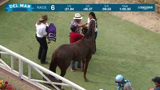 Palo Alto Baby wins race 6 at Del Mar 26