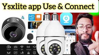 Ysxlite camera connect wifi || how to use ysxlite app || ysxlite || by abid qureshi official. screenshot 3