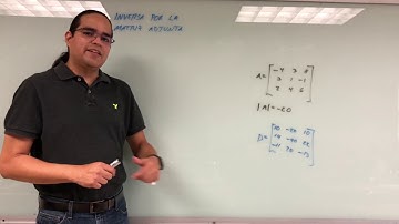 Inversa por la Matriz Adjunta