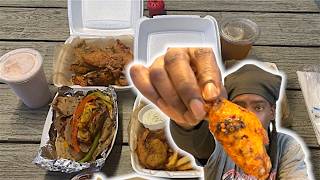 Eating inside a CLOUD KITCHEN in Chicago | Mr. G's South Loop Eats