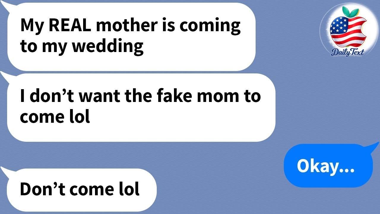 【Apple】 The boy I raised for 20 years told me not to come to his wedding