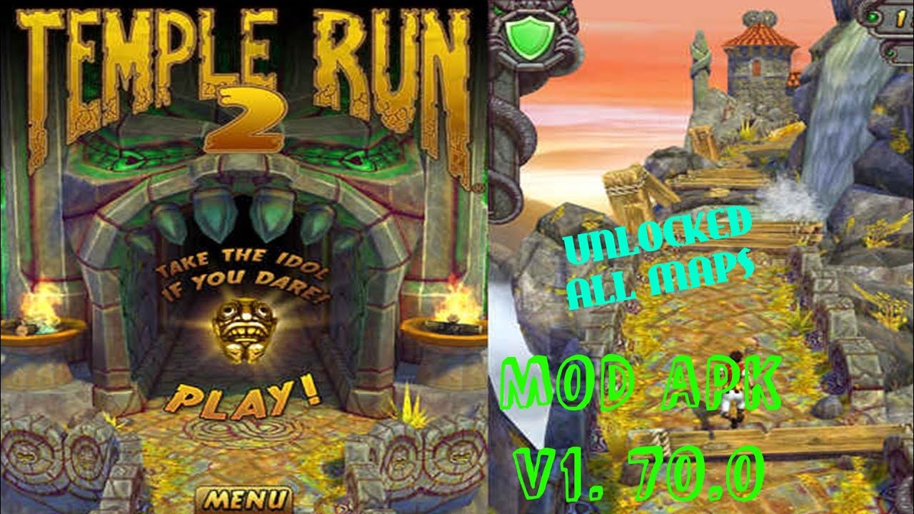 Temple Run 2 MOD APK Download v1.70.0 Unlimited Money [unlocked] 