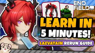 Laevatain 5 Min Guide: Best Gears, Weapons & Teams | Arknights: Endfield