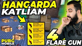 BÖYLE KATLİAM GÖRMEDİNİZ!! ÜSTÜNE 4 FLARE GUN BULDUM!! (EFSANE MAÇ!) | PUBG Mobile