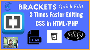 Brackets Quick Edit - 3X Faster Editing CSS (Lesson 4)