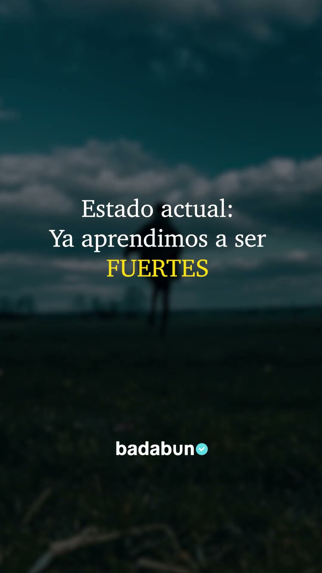 Ya aprendimos a ser fuertes ❤️