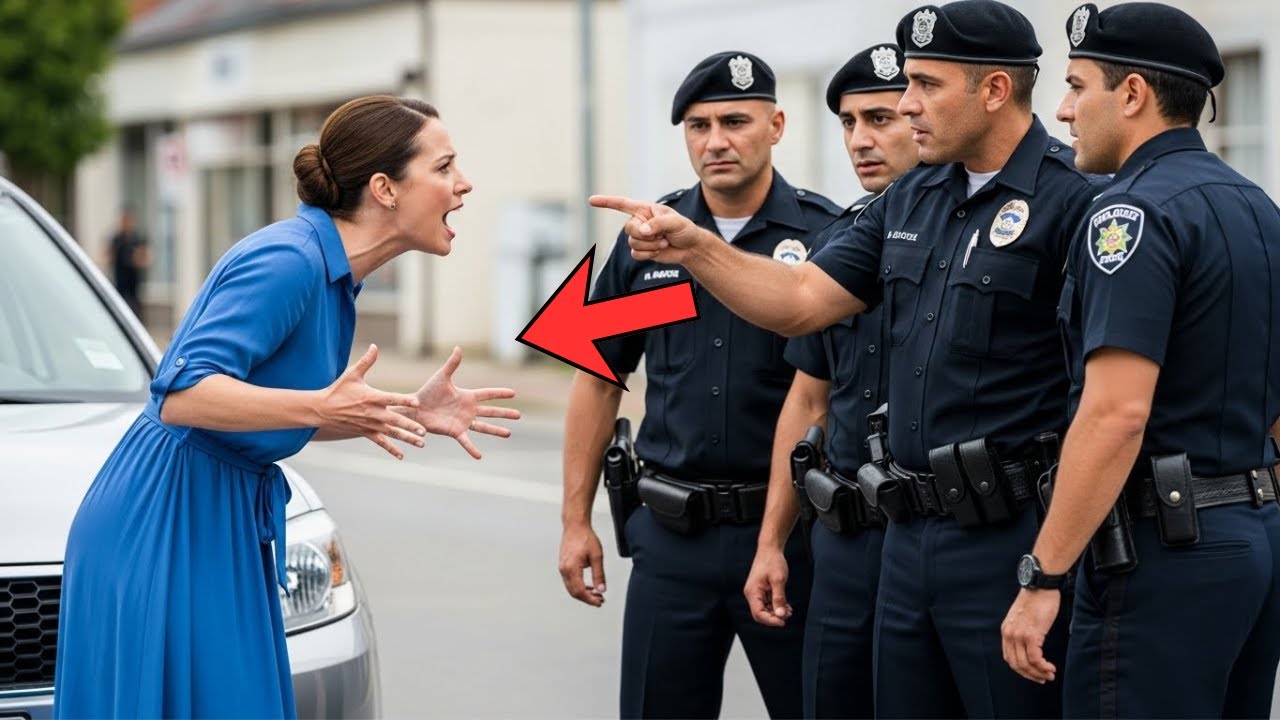 A polícia provocou a mulher — parecia um cidadão comum, mas o que aconteceu depois surpreendeu
