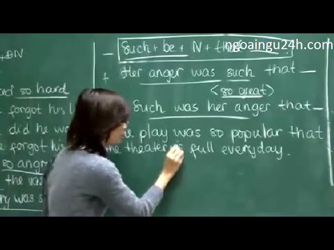 Video Các dạng đảo ngữ trong Tiếng Anh (phần 2) - Cô Mai... - youtube