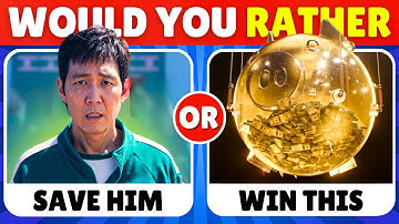 Would You Rather...? Squid Game 2 Edition! HARDEST Choices 🦑🎮