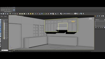 #2 3Ds Max & Vray Kitchen Modeling,Texturing & Lighting Tutorial + Vray Rendering [ Kayo Tutorials ]